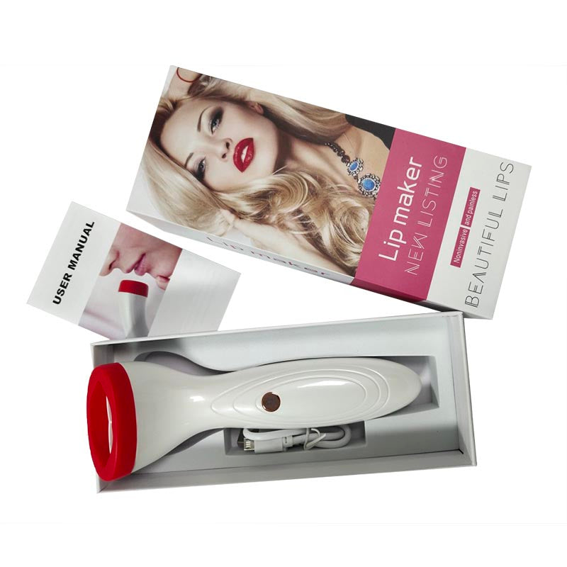 Electric silicone rechargeable lip beauty device - My Store