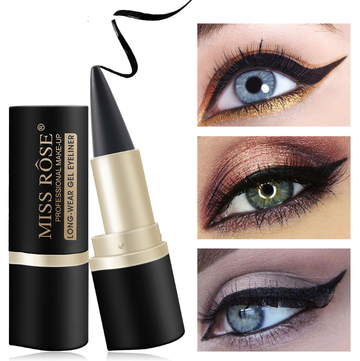 Waterproof Black Eyeliner Liquid Eye Liner Pen Pencil Gel Beauty Makeup Cosmetic Eyelashes Waterproof Eye Liner Makeup Tool - My Store
