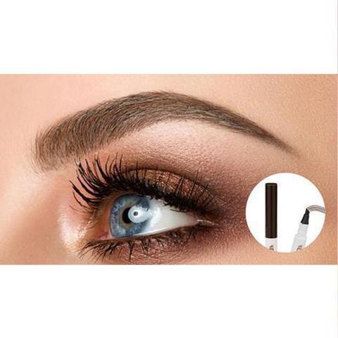 Waterproof Natural Eyebrow Pen Four-claw Eye Brow Tint Fork Tip Eyebrow Tattoo Pencil - My Store