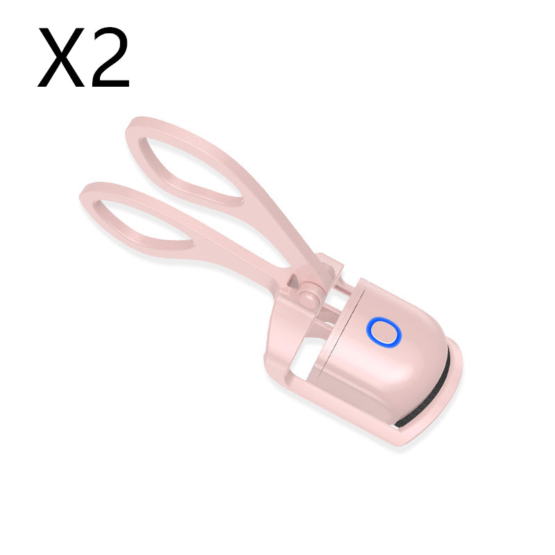 Heated Eyelash Curler Electric Temperature Control Mini Eyelash Curler Electric Portable Charging - My Store