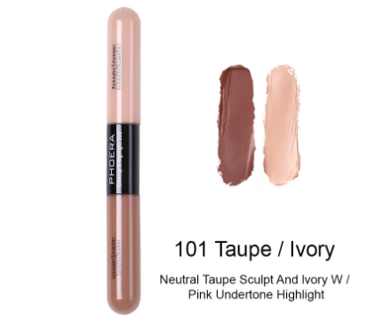 Double Heads Are Suitable For Any Skin Type Natural Color Brightening Liquid Concealer - My Store