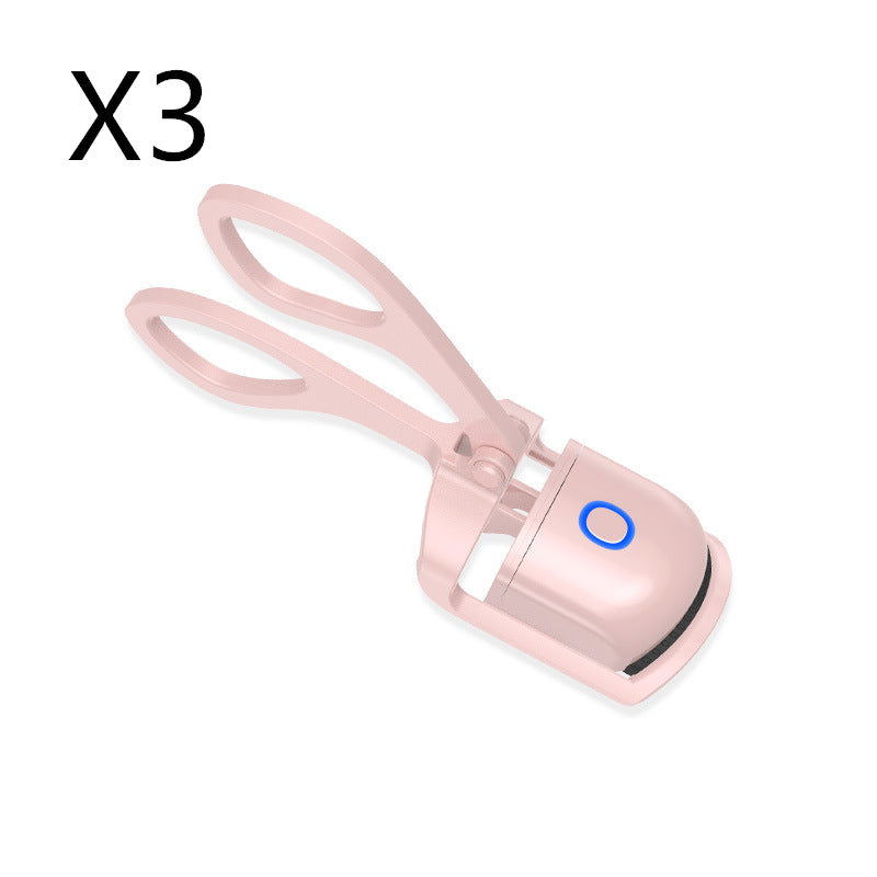 Heated Eyelash Curler Electric Temperature Control Mini Eyelash Curler Electric Portable Charging - My Store